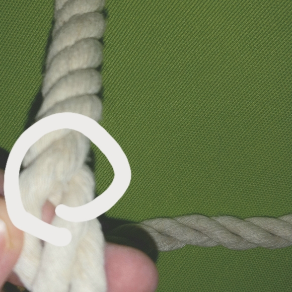 Cappelli NWT green beach bag with inside zip pocket. Braided rope handles - Picture 5 of 9